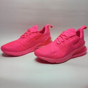 Nike Air Max 270 Womens Size 7.5 Athletic Hyper Pink Running Shoes